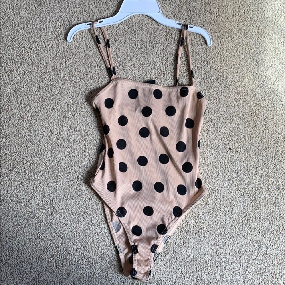 Nasty Gal polkadot bodysuit